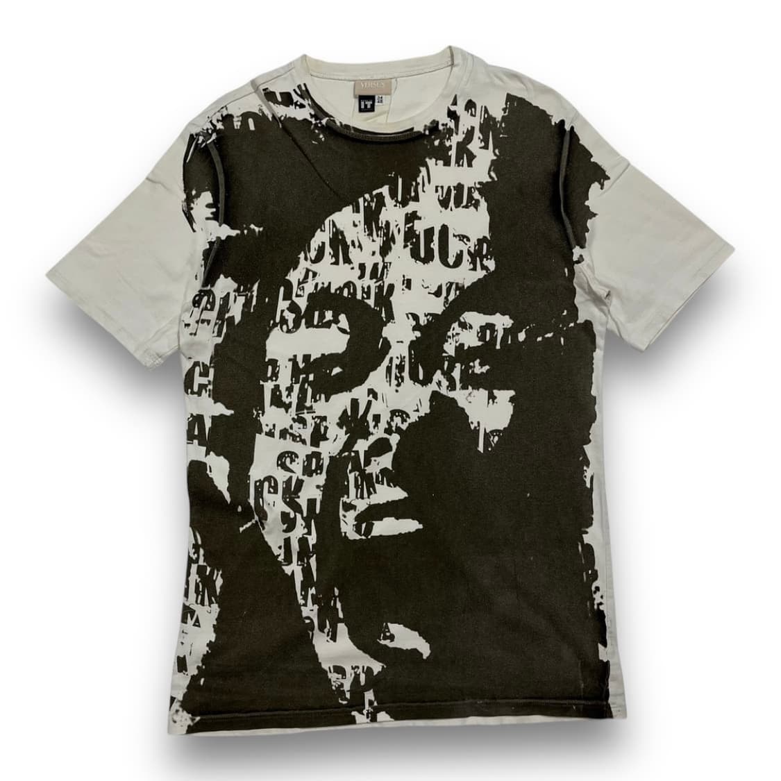 베르수스 OG 록스타 데미지 빈티지 반팔 티셔츠 상품이미지2