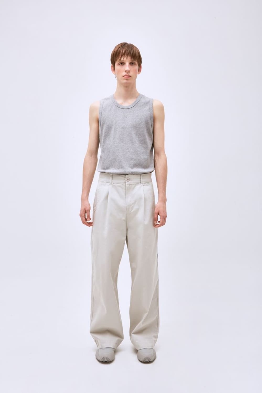 라벨아카이브 신치백 드라이 코튼 팬츠 상품이미지1