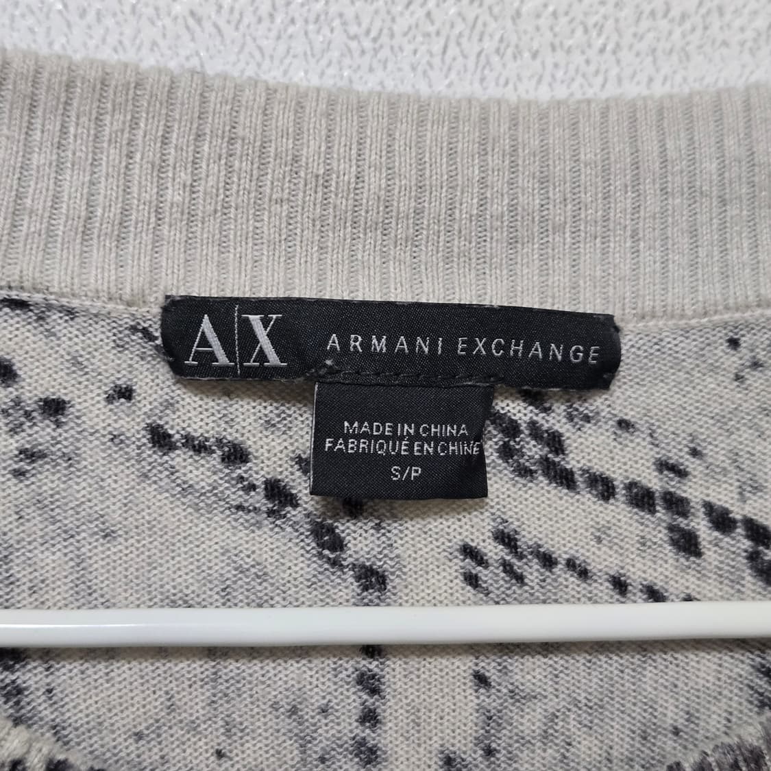 아르마니익스체인지 스네이크패턴 가디건 상품이미지4