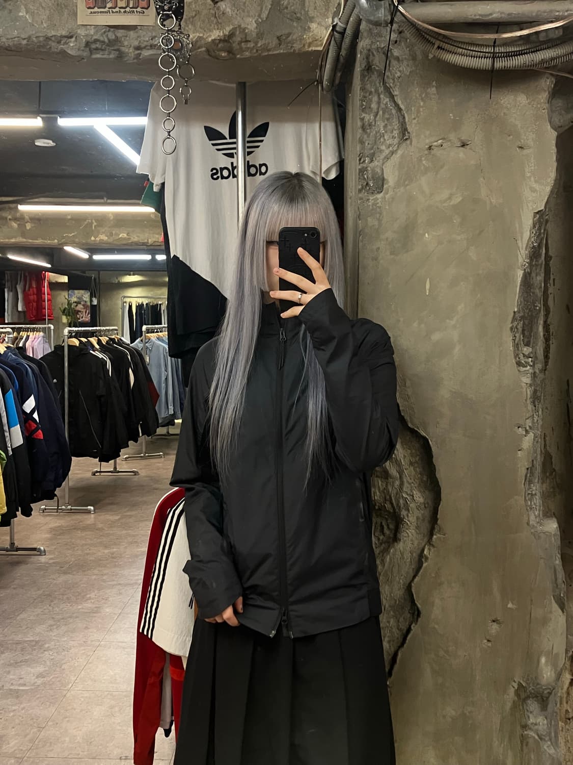 나이키 백매쉬 바람막이 차콜 M  #csz2503 상품이미지2