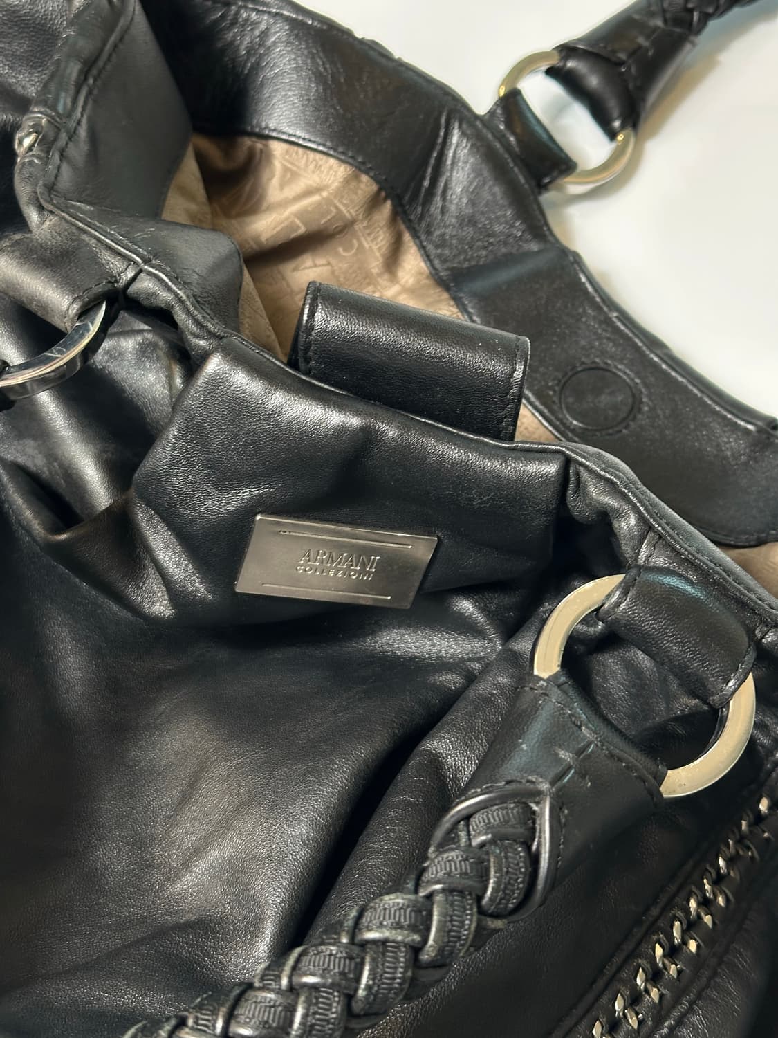 ARMANI COLLEZIONI 양가죽 숄더백 상품이미지8
