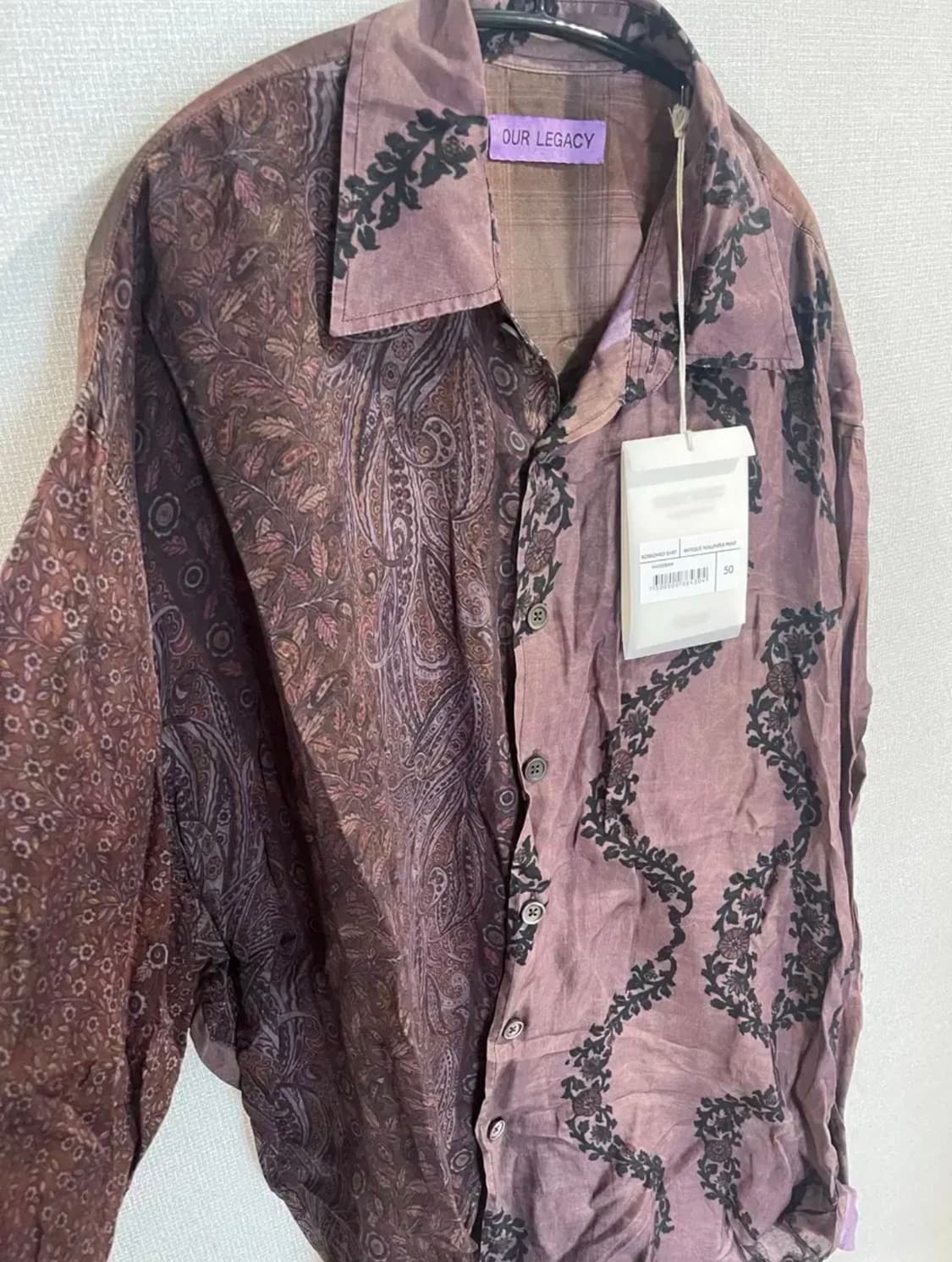 아워레가시 월페이퍼 버로우드 셔츠 상품이미지2