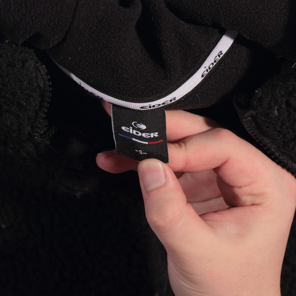 아이더 양털후드집업 B74 상품이미지2