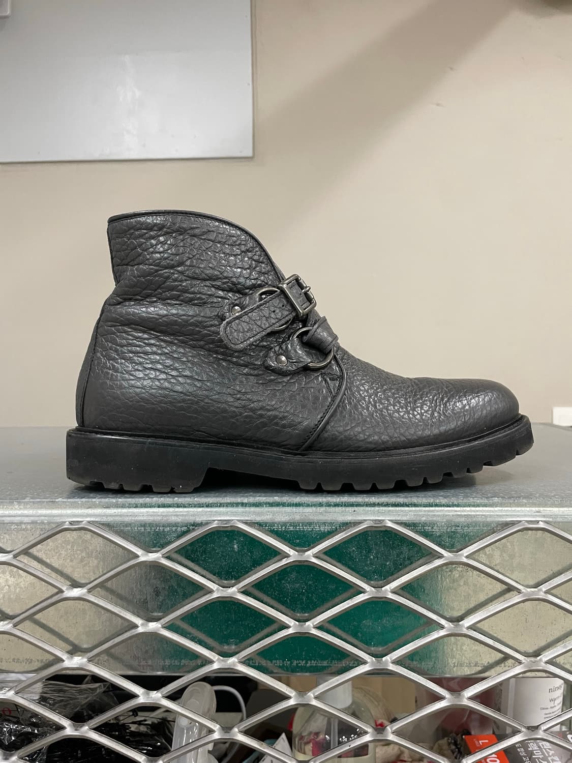 엠포리오 아르마니 레더 부츠 6.5 상품이미지4