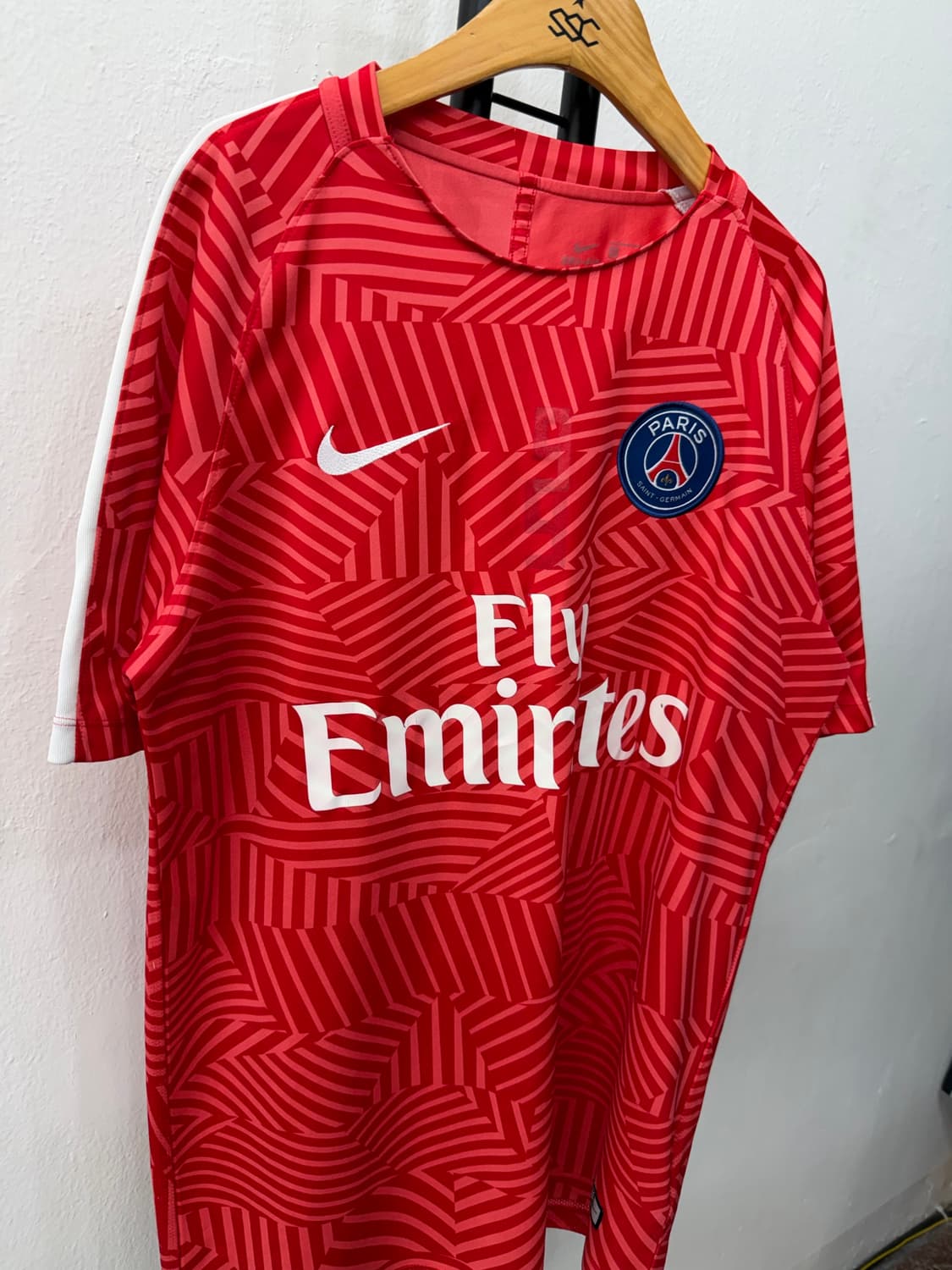 정품) 나이키 파리 생제르맹 PSG 유니폼 져지 반팔 L 상품이미지2
