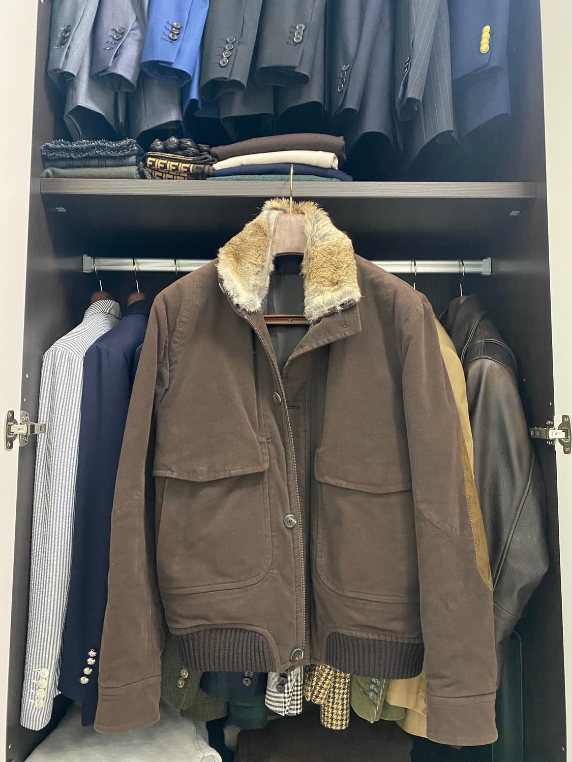 타임(TIME) 토끼털 무스탕(100Size) 상품이미지1