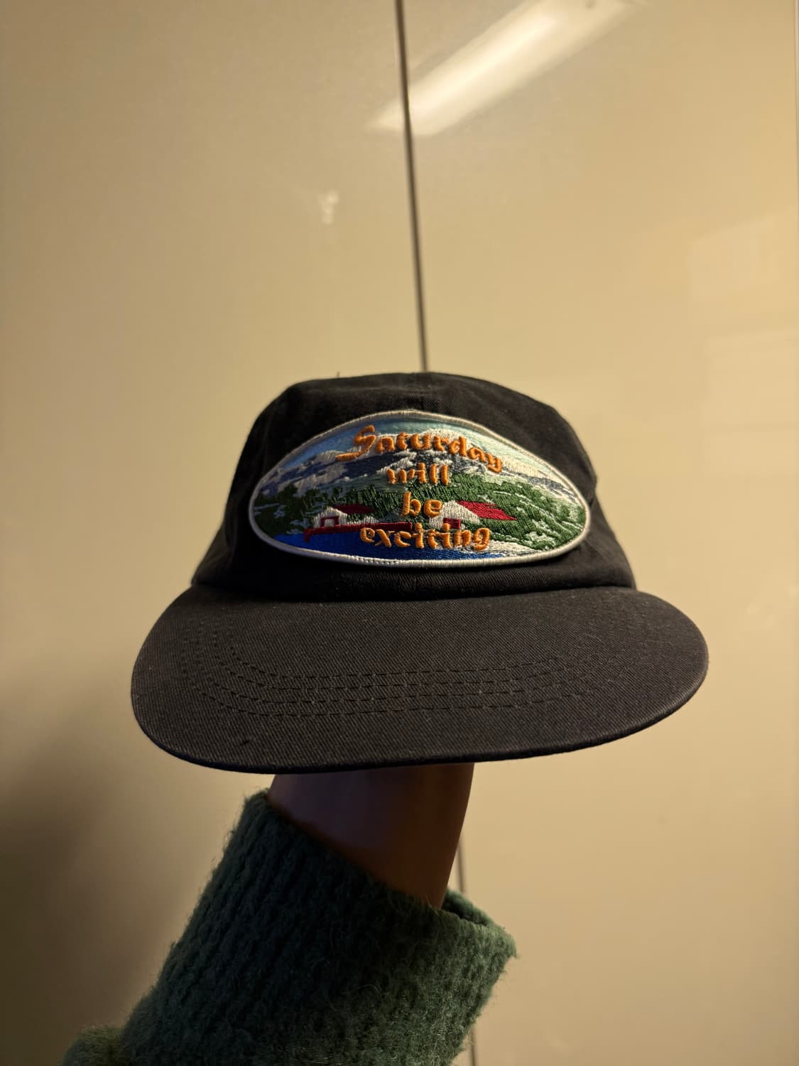 STU 패치 볼캡 모자 블랙 상품이미지2