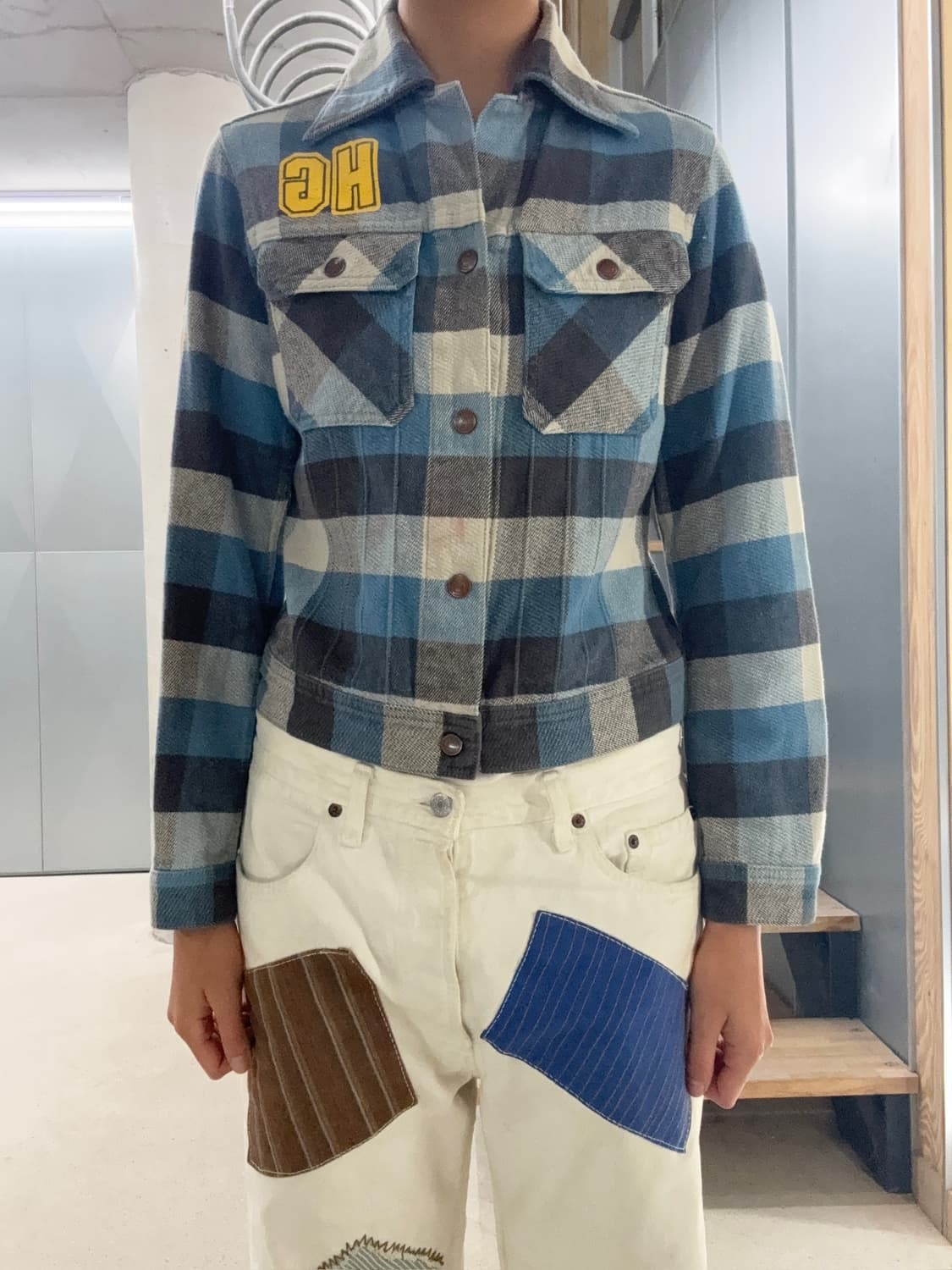 HYSTERIC GLAMOUR 히스테릭 글래머 빈티지 코튼 자켓 상품이미지7