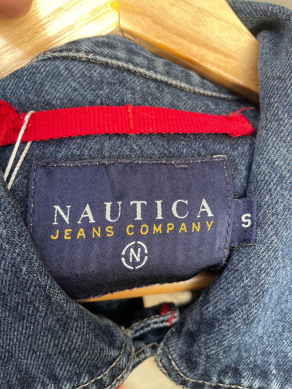 Nautica Red Stitch Denim Trucker Jacket  상품이미지9