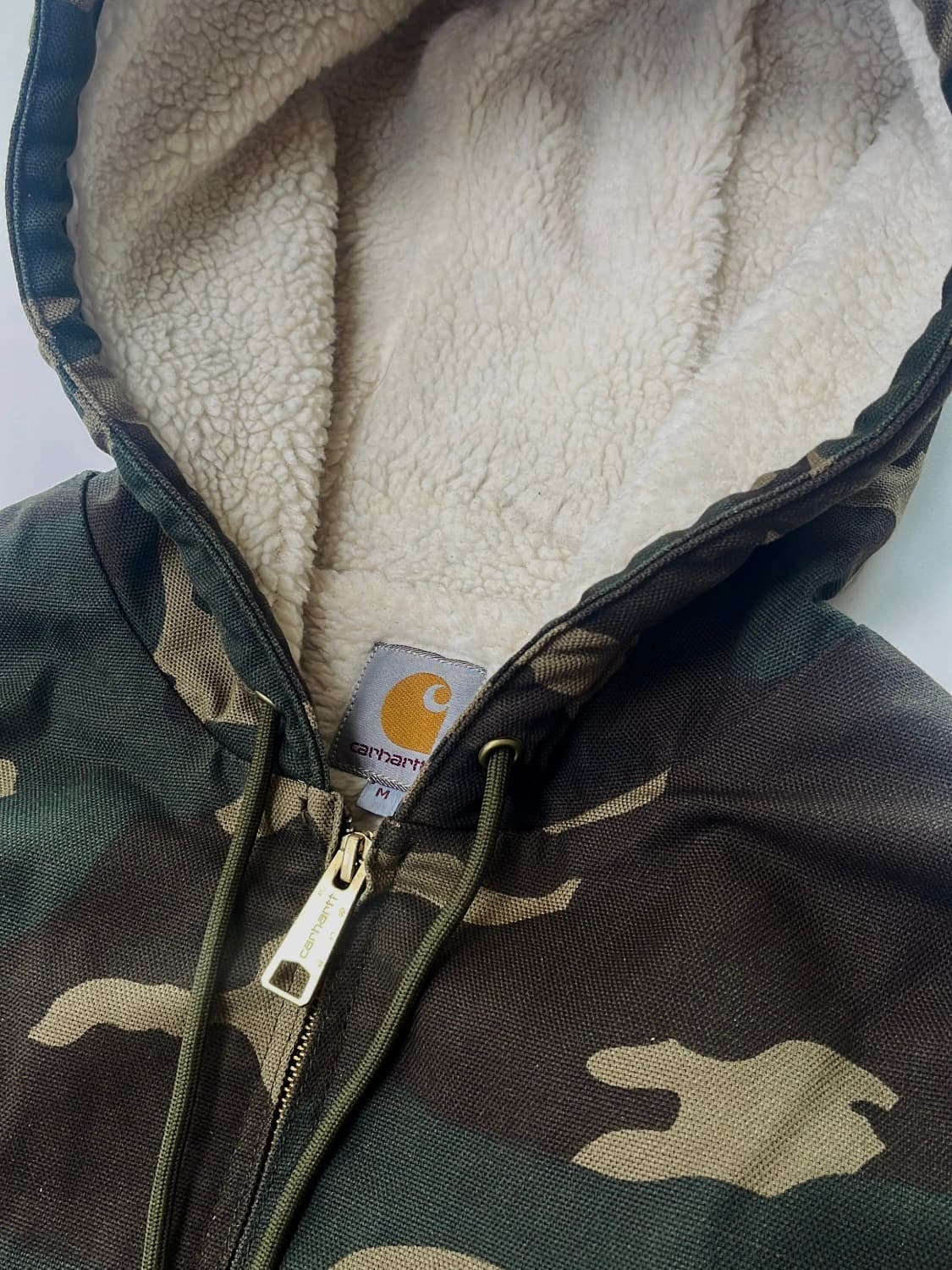 파일 라인드 액티브 자켓 카모 상품이미지2