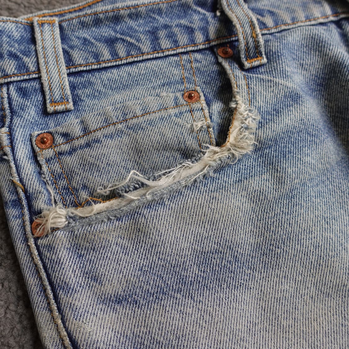 빈티지 리바이스 517 리페어 36 상품이미지10