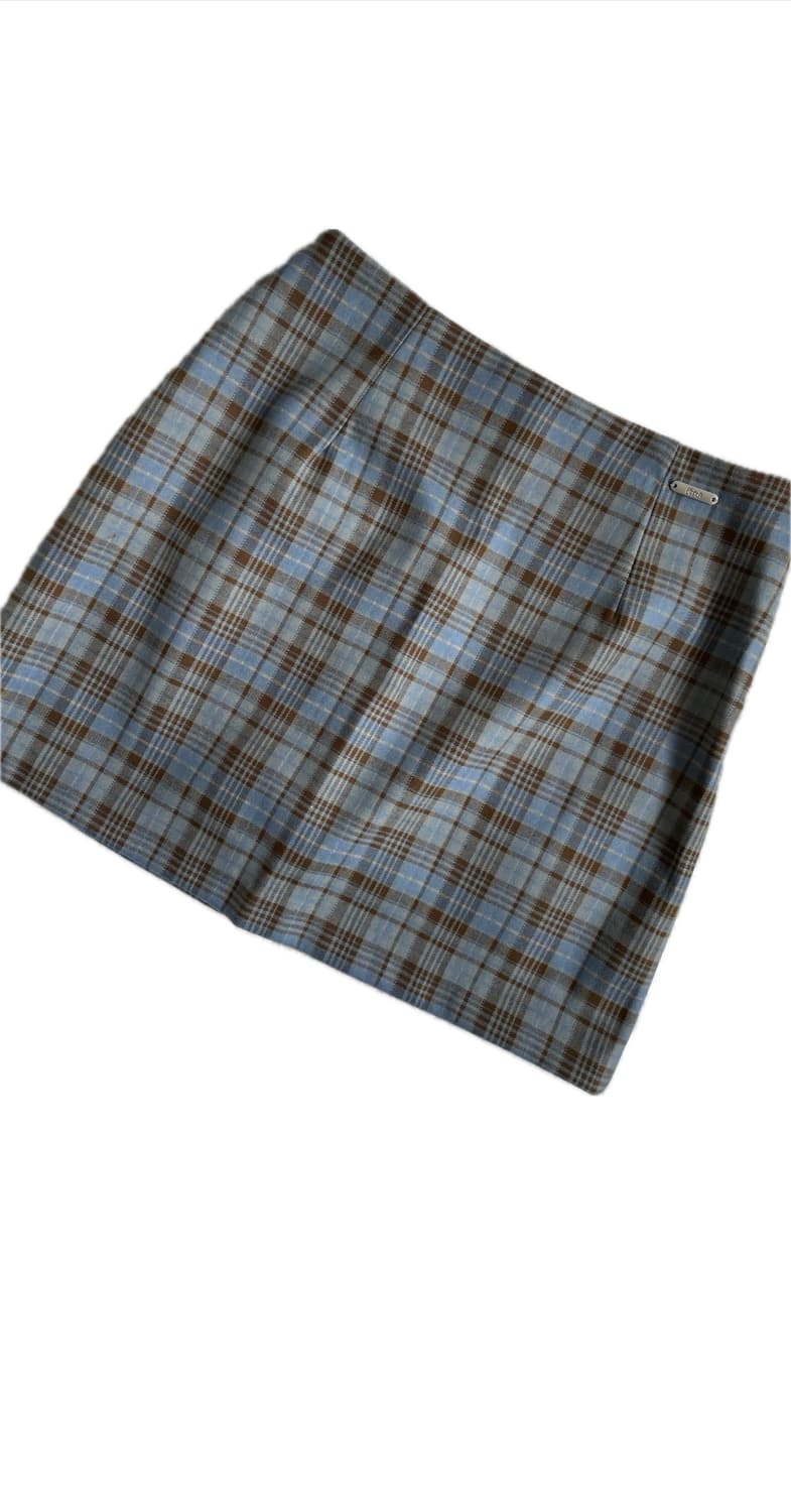 Sinoon check skirt 상품이미지1