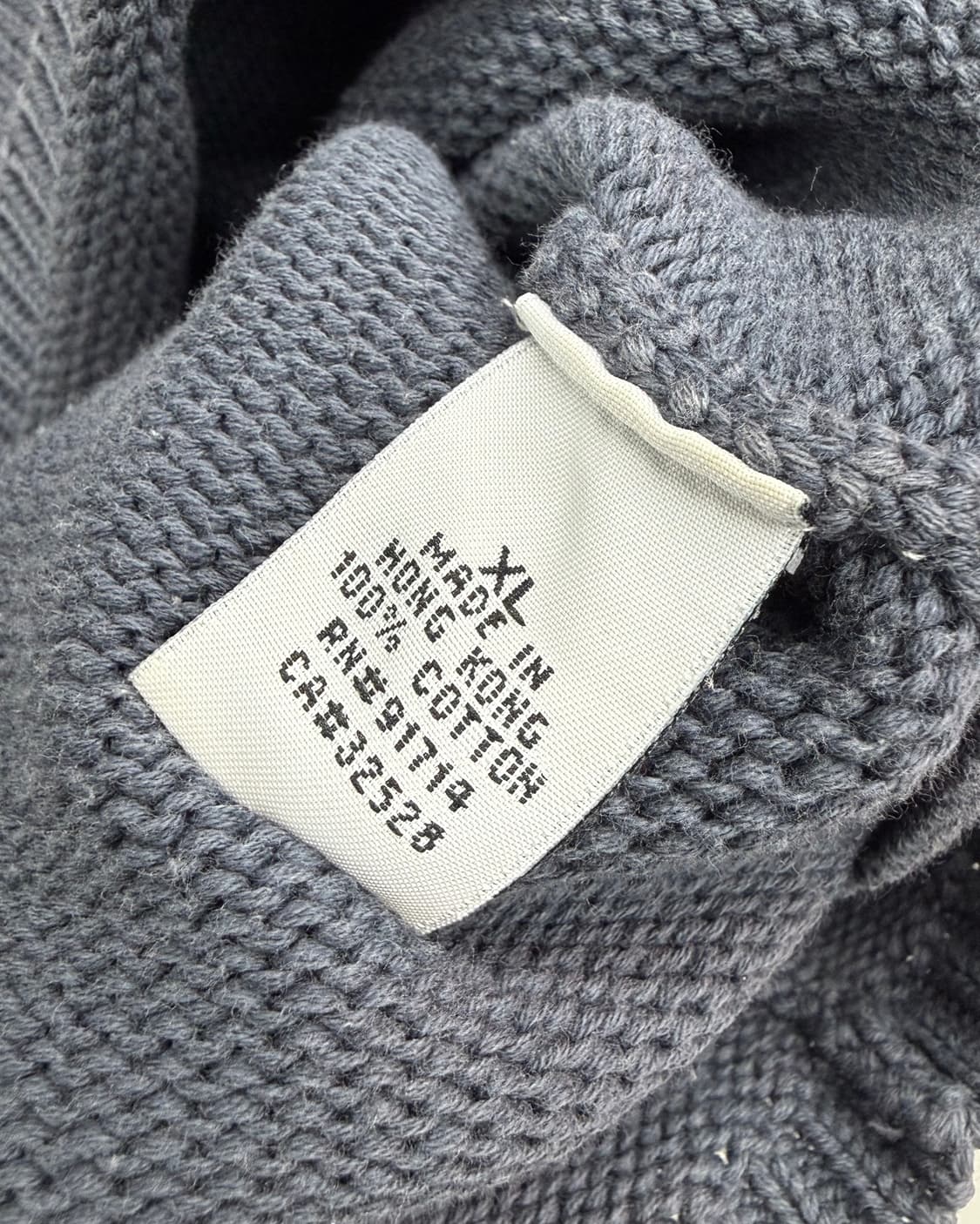 아르마니 익스체인지 00s 엠브로이더리 코튼 니트 상품이미지4