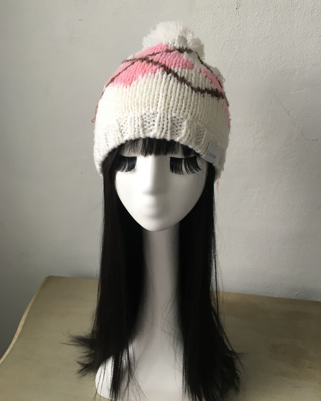pom knit beanie 상품이미지1