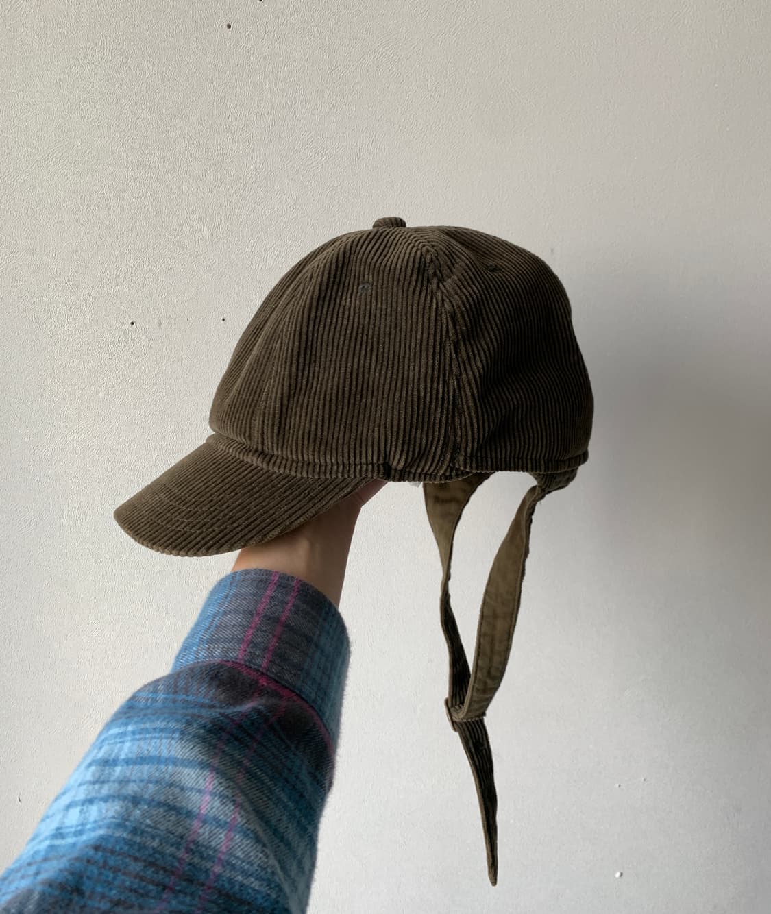 8W Corduroy Baby Baby Flight CAP 상품이미지2