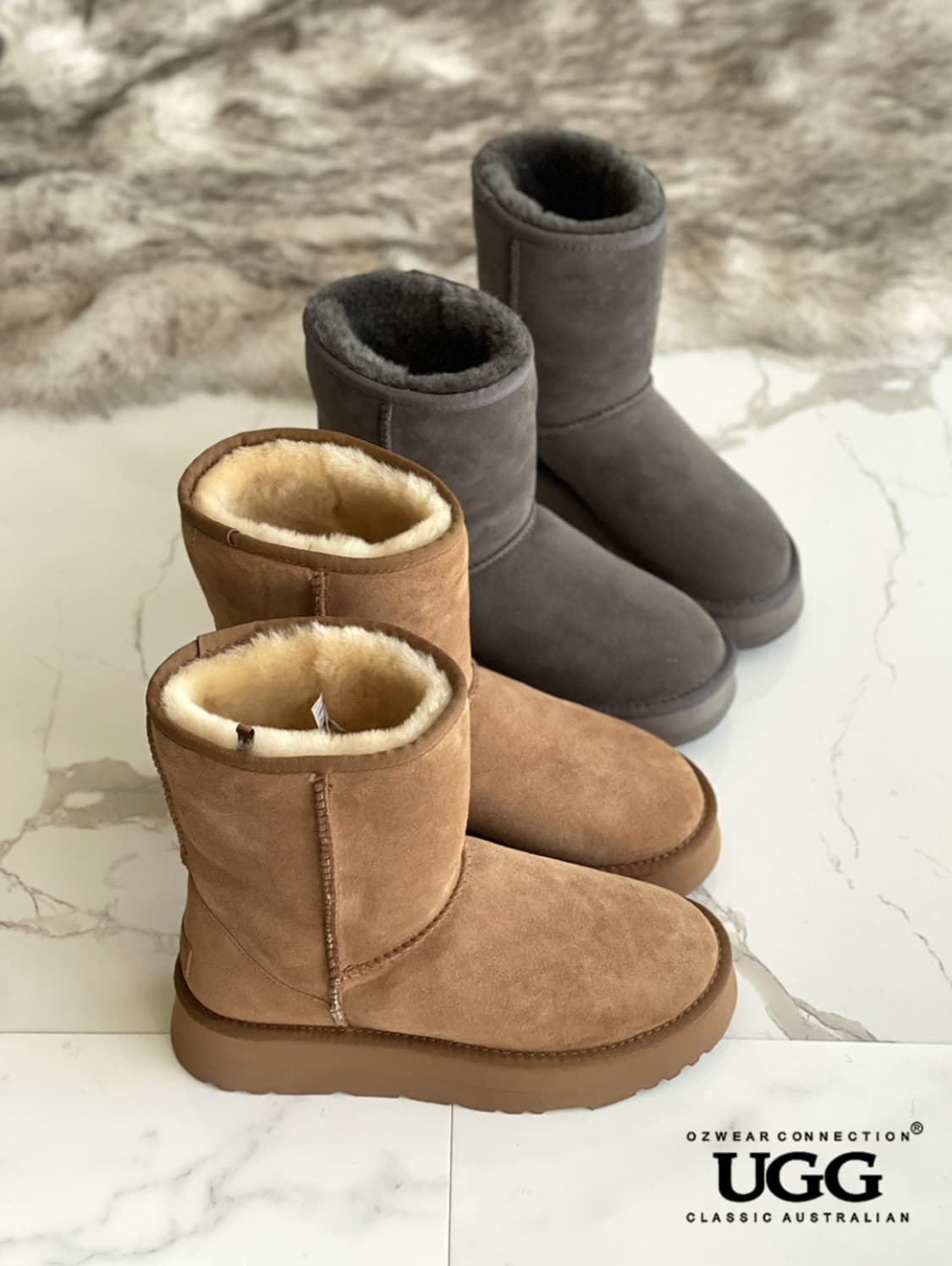 어그 UGG OB361P 클래식 플랫폼 숏 부츠 상품이미지1