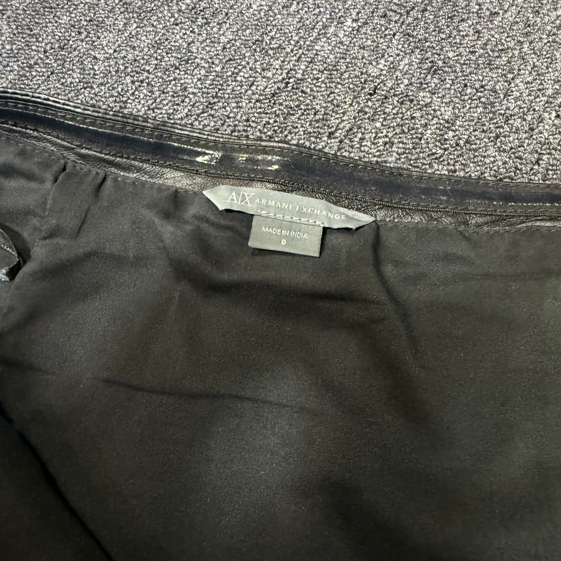 알마니 익스체인지 양가죽 튜브 원피스  상품이미지9