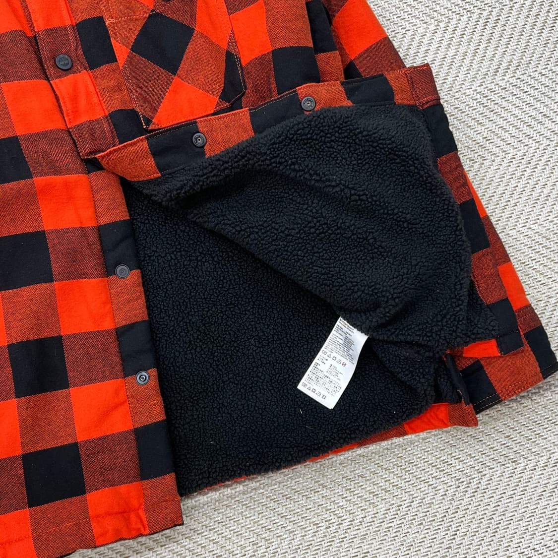 팀버랜드 헤비 체크셔츠 r2224 상품이미지5