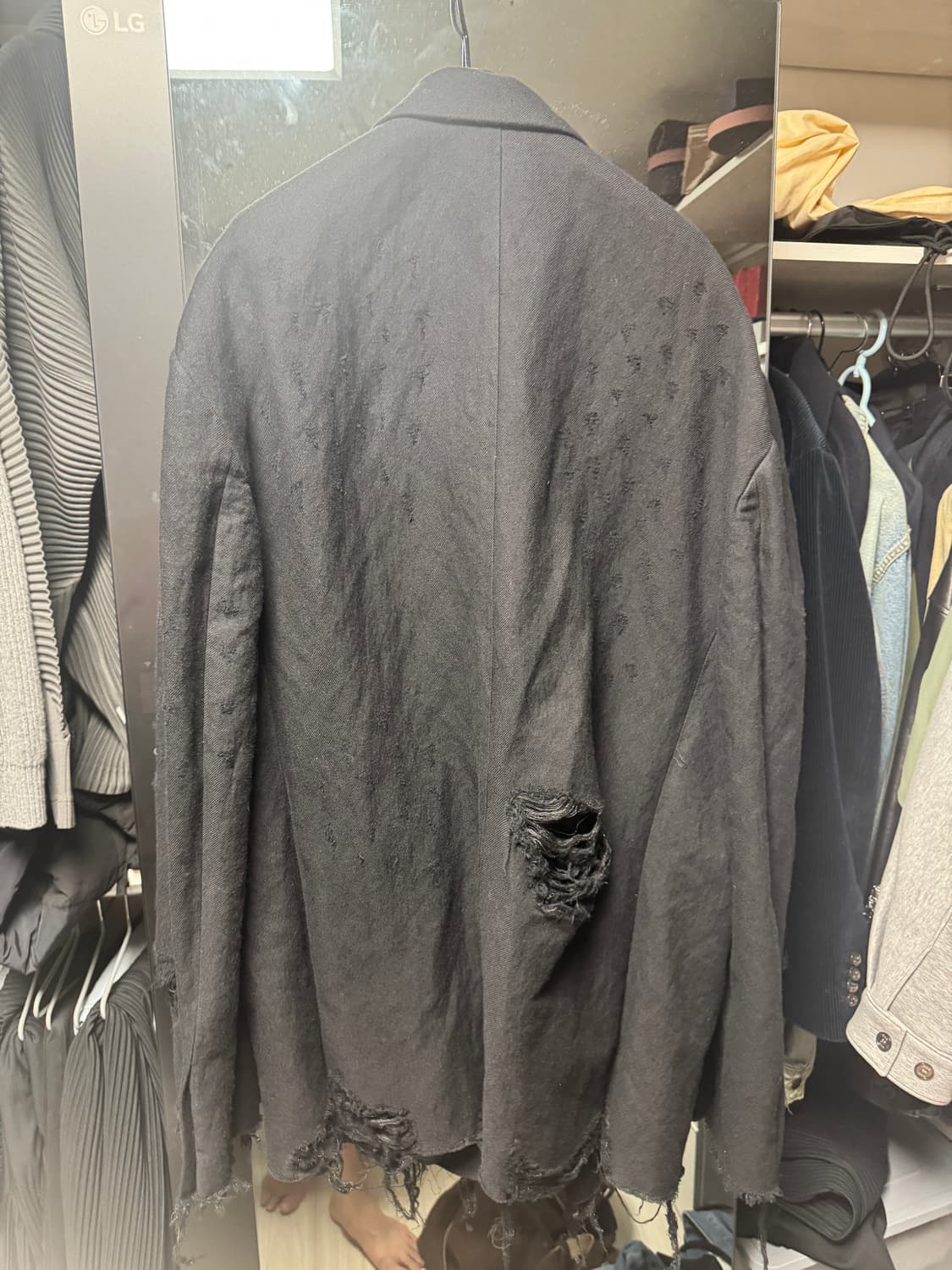 준지 23fw 컬렉션 디스 블레이저 46사이즈 상품이미지4