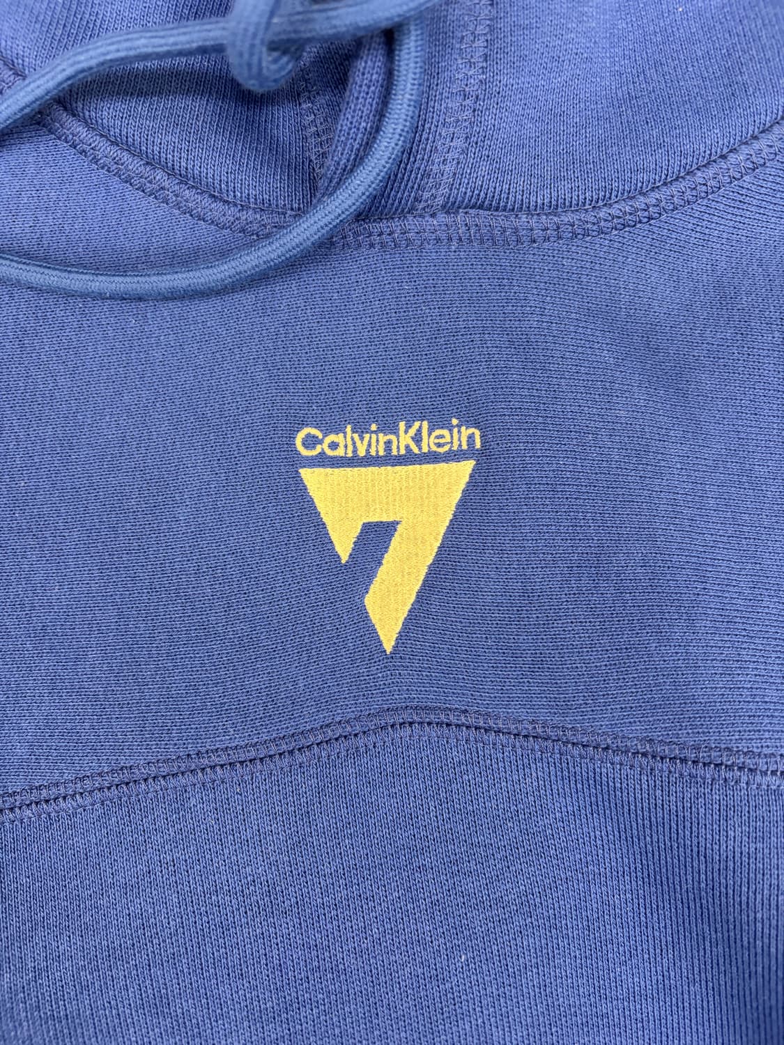 [L] 캘빈클라인x손흥민 블루 후드티 상품이미지2