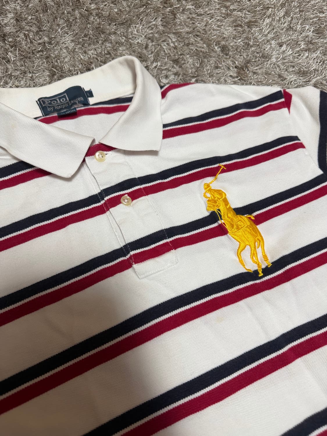 [L] 폴로랄프로렌 빅포니 반팔 카라티 상품이미지1