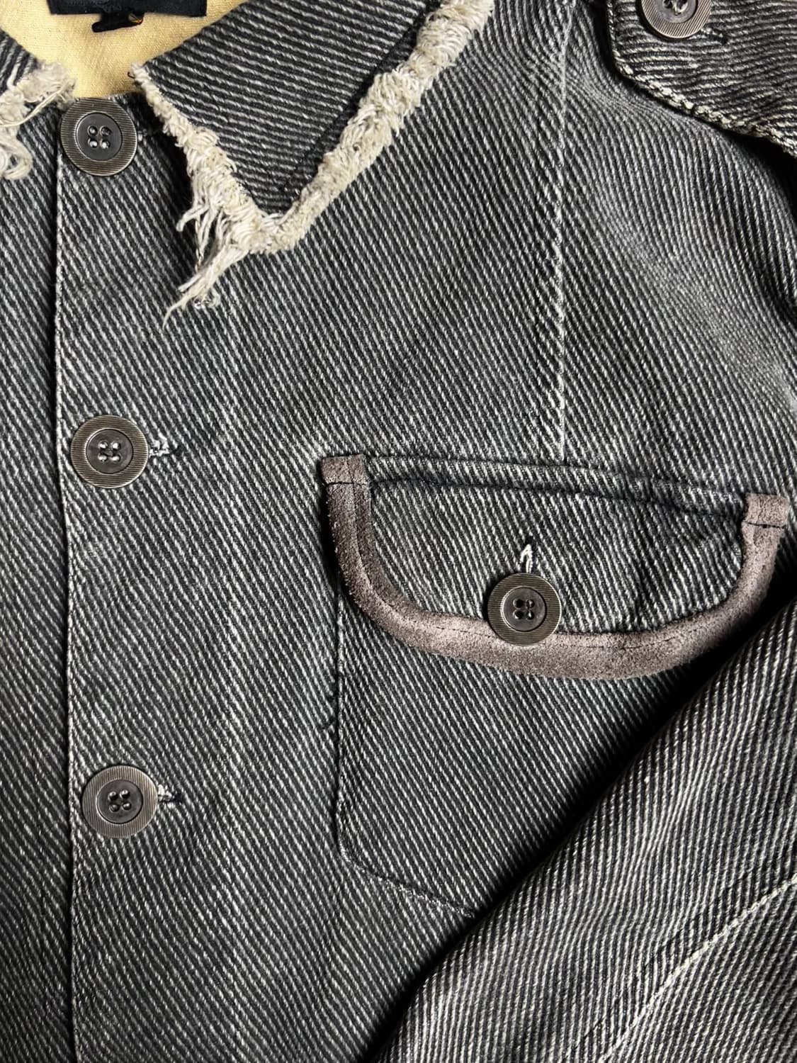 Stripe denim jacket 상품이미지3