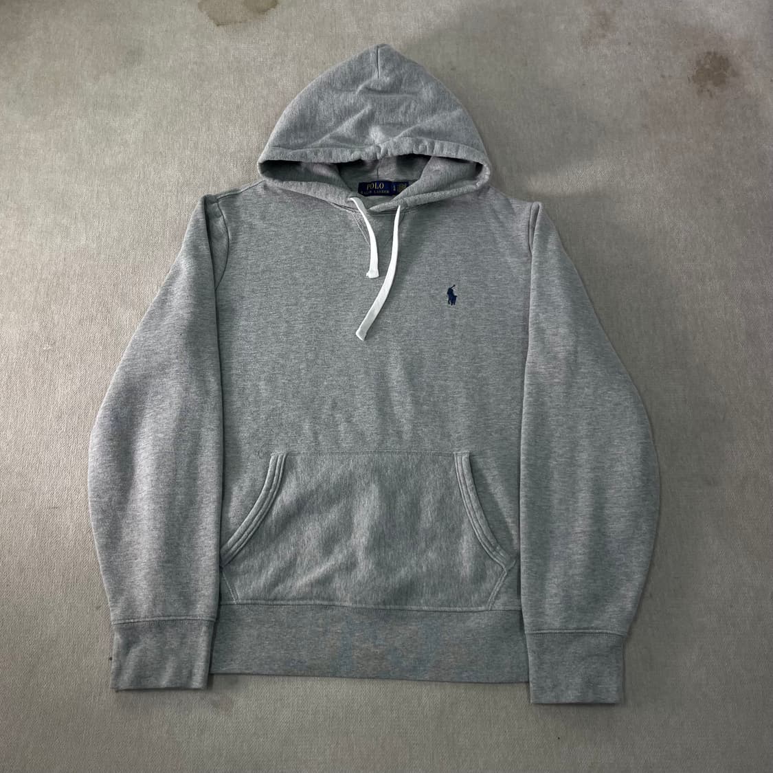 100 폴로랄프로렌 스몰포니 그레이 후드티 상품이미지1