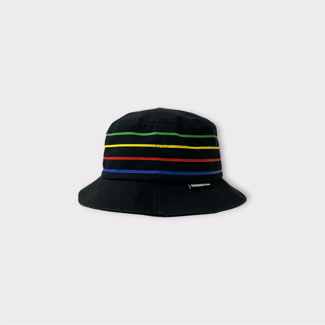 스테레오바이널즈 X 휠라 컬러풀 스트라이프 버킷햇 (1787) 상품이미지2