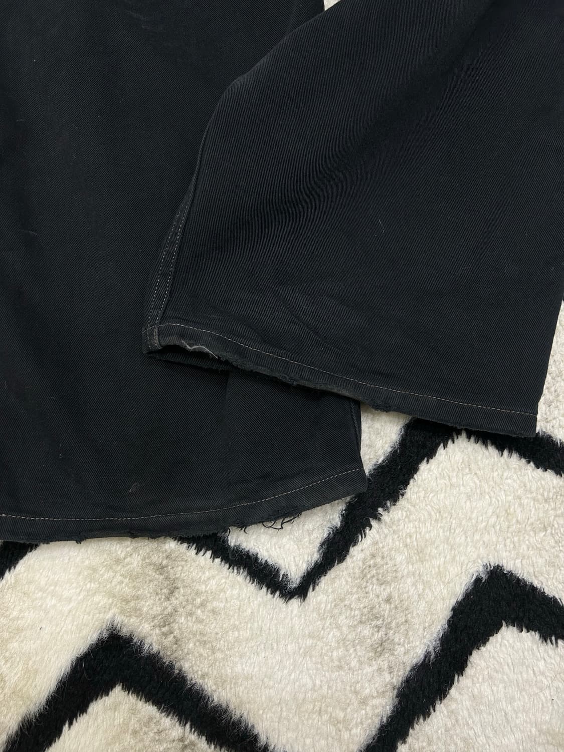 [S]발렌시아가x아디다스 라지 배기 데님팬츠/흑청 상품이미지7