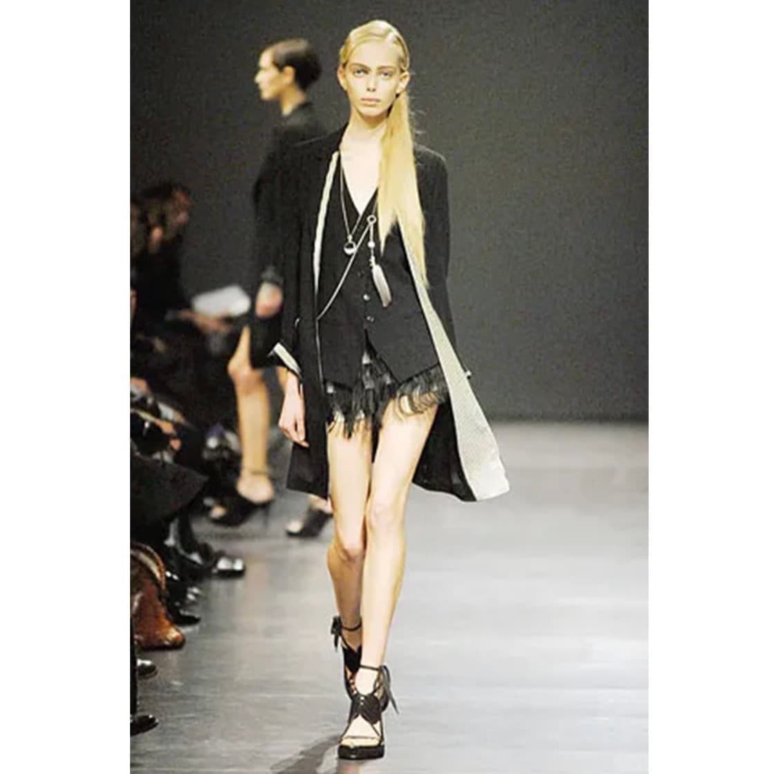 앤드뮐미스터 08ss 프린지 베스트 상품이미지6