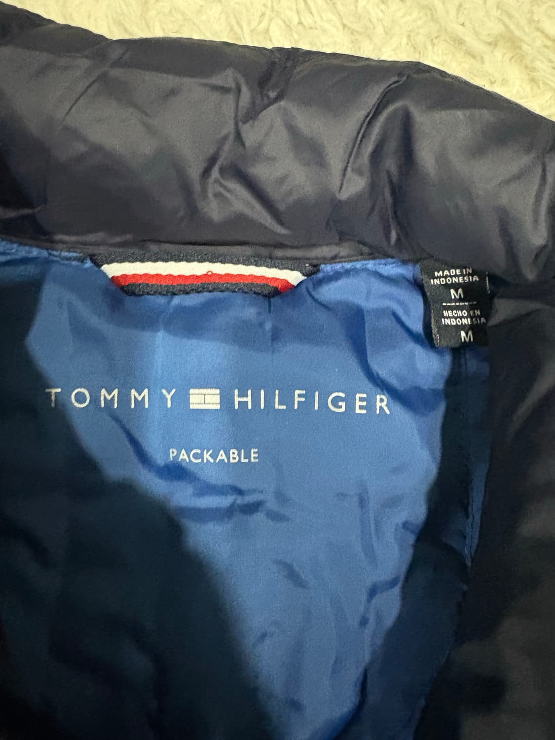 [M] 타미힐피거 퀄팅 남성 경량 패딩 상품이미지2