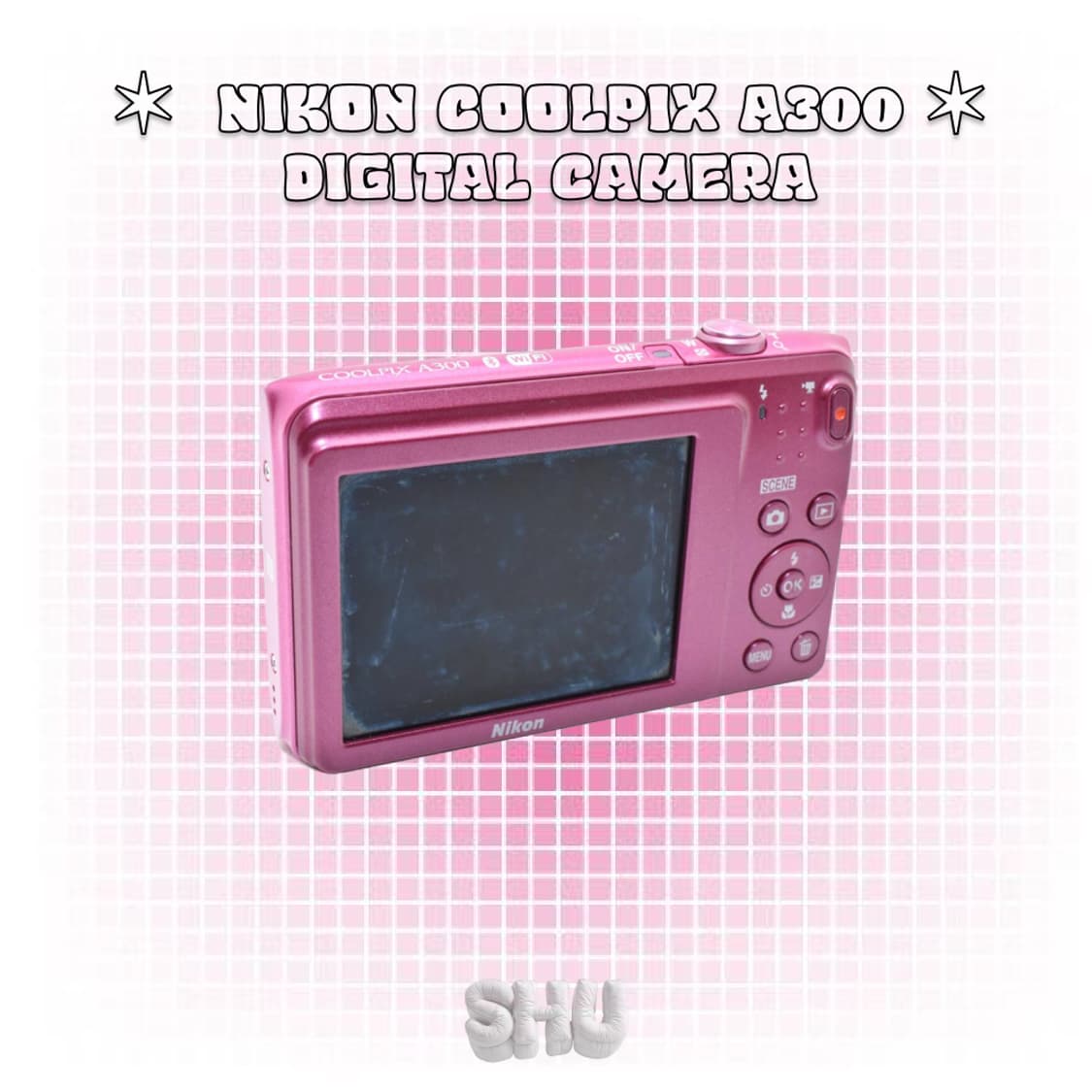 니콘 쿨픽스 A300 빈티지 디카 디지털카메라 핑크 상품이미지7