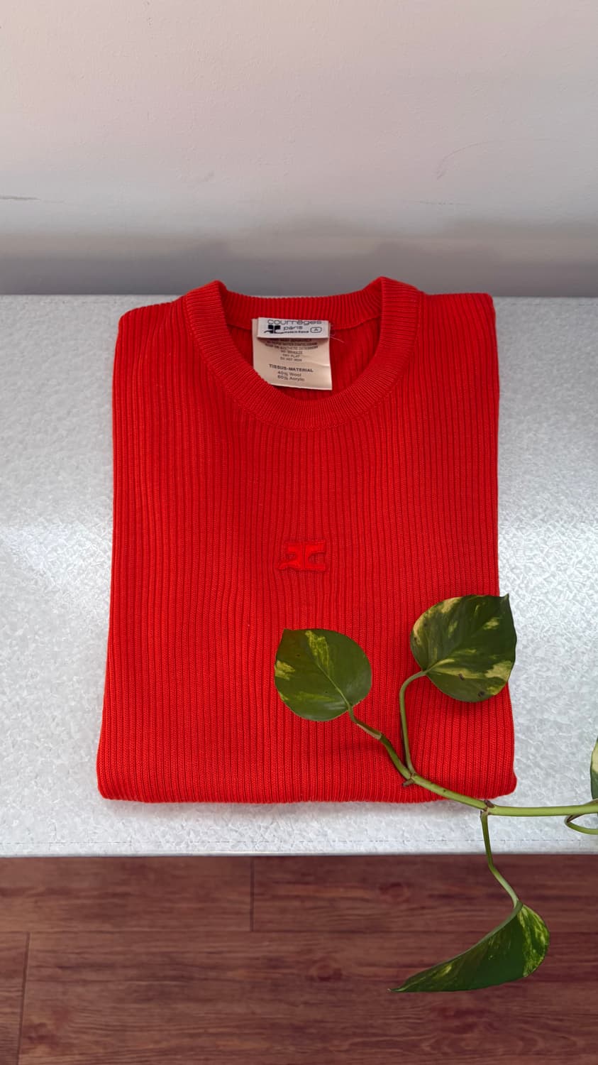 꾸레쥬 니트 상품이미지1