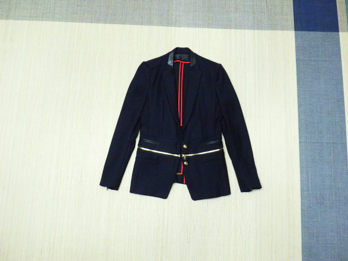 (66size) 시스템 SYSTEM 여성 자켓 다크네이비 상품이미지1