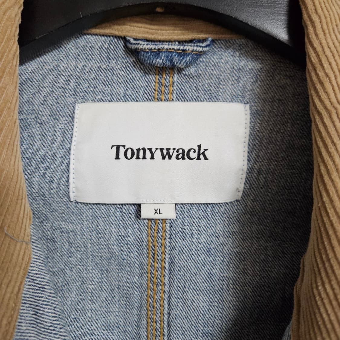 토니웩 카라 코듀로이 데님 자켓 XL 상품이미지5