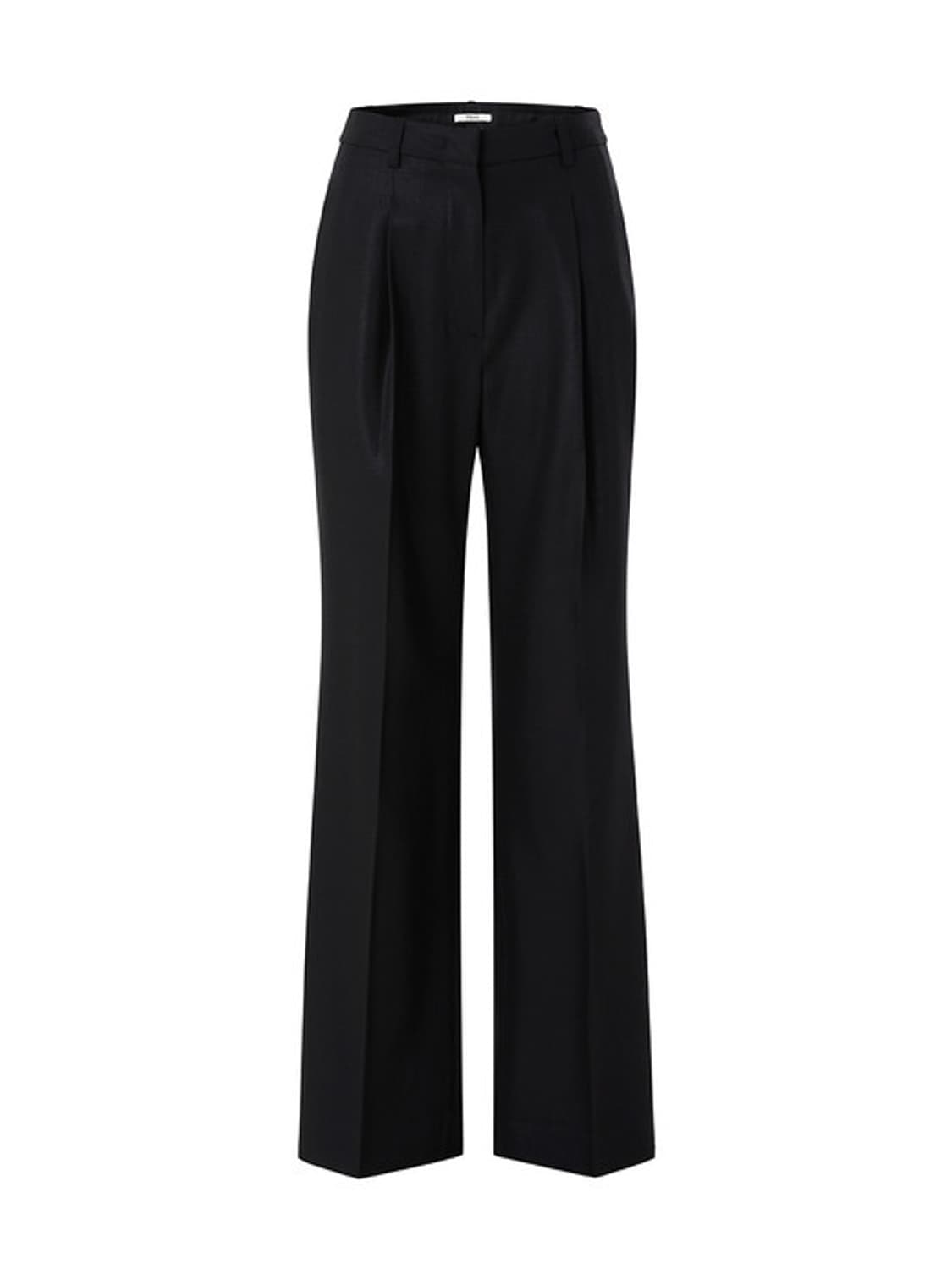 티크 SLEEK BLACK WIDE TUCK-PANTS 상품이미지4