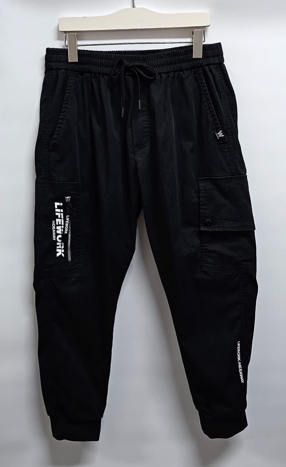 라이프워크 블랙 카고 조거팬츠 M 상품이미지1