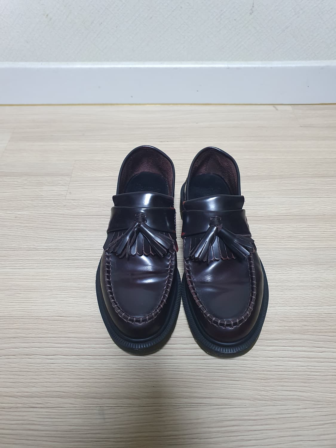 닥터마틴 버건디 아드리안 로퍼 230 상품이미지3