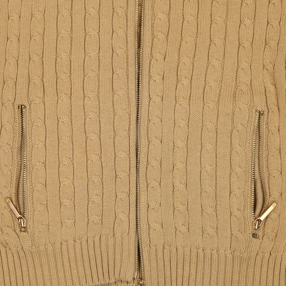 M 로렌 랄프로렌 여성 케이블 니트 집업 자켓 4188 상품이미지6