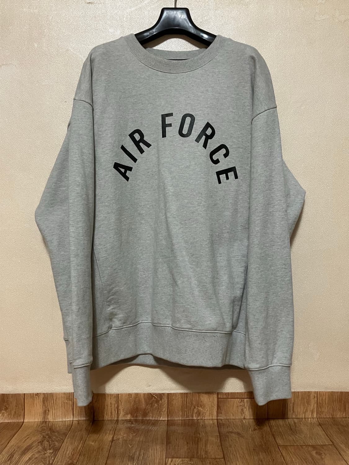 유니폼브릿지 - 에어포스 스웻셔츠 (멜란지 그레이) 상품이미지1