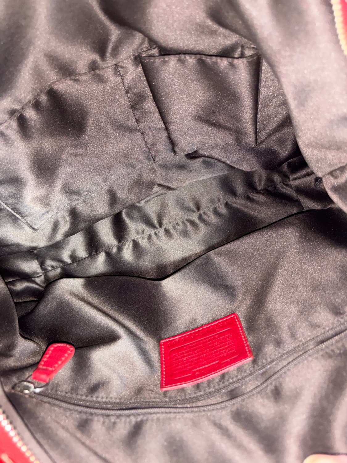 Coach vintage red shoulder bag 상품이미지6