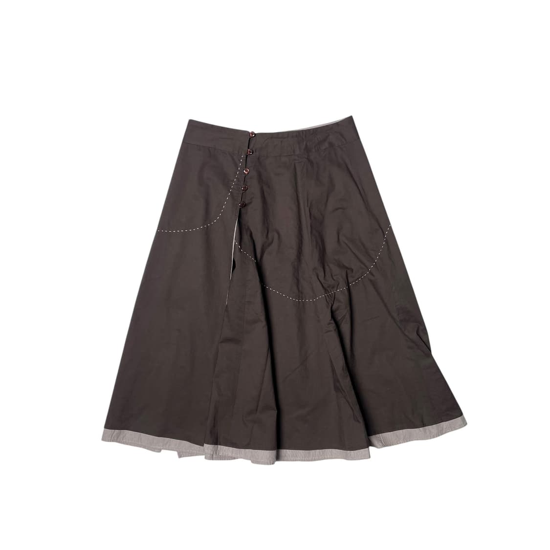 Human woman 랩 스커트 상품이미지1