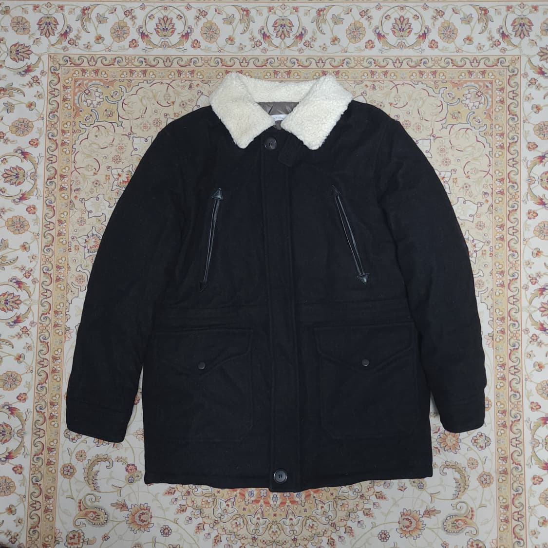 더티셔츠뮤지엄 더티뮤 덕다운 울 코트 패딩
L 상품이미지1