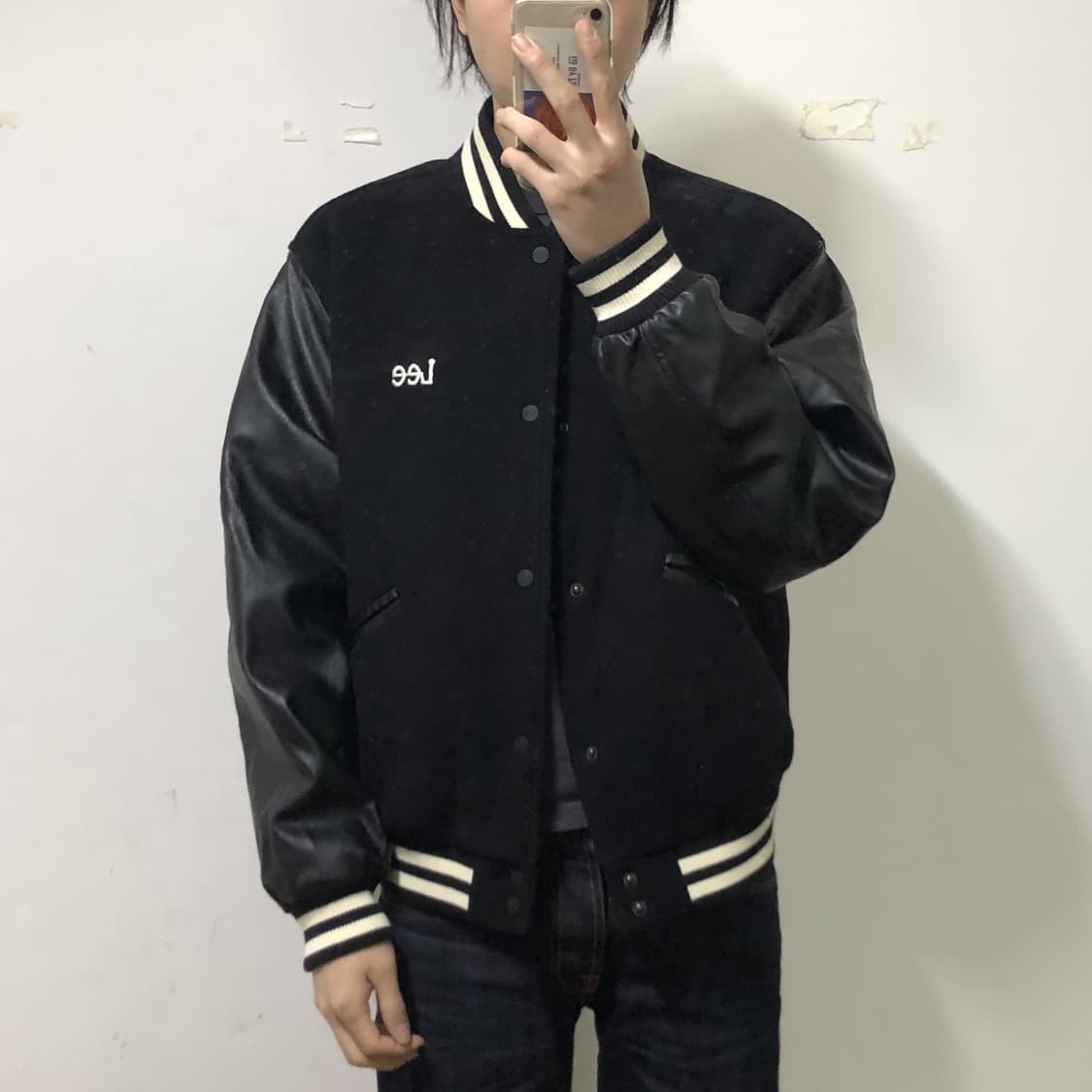 리 바시티 자켓 상품이미지3