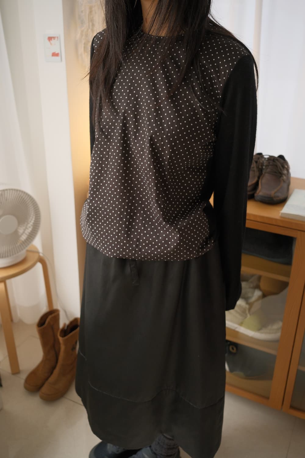 98s Padded satin skirt 상품이미지2