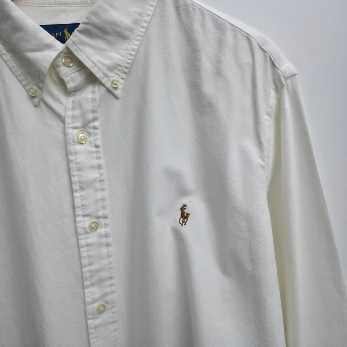 [XL] 폴로 랄프로렌 옥스포드 화이트 셔츠 상품이미지4