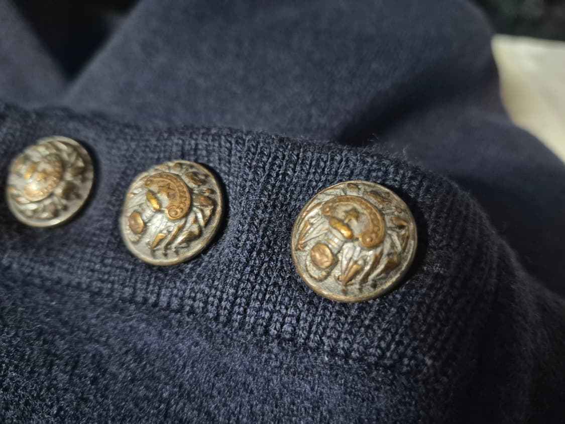 발망 스트라이프 견장니트  상품이미지7