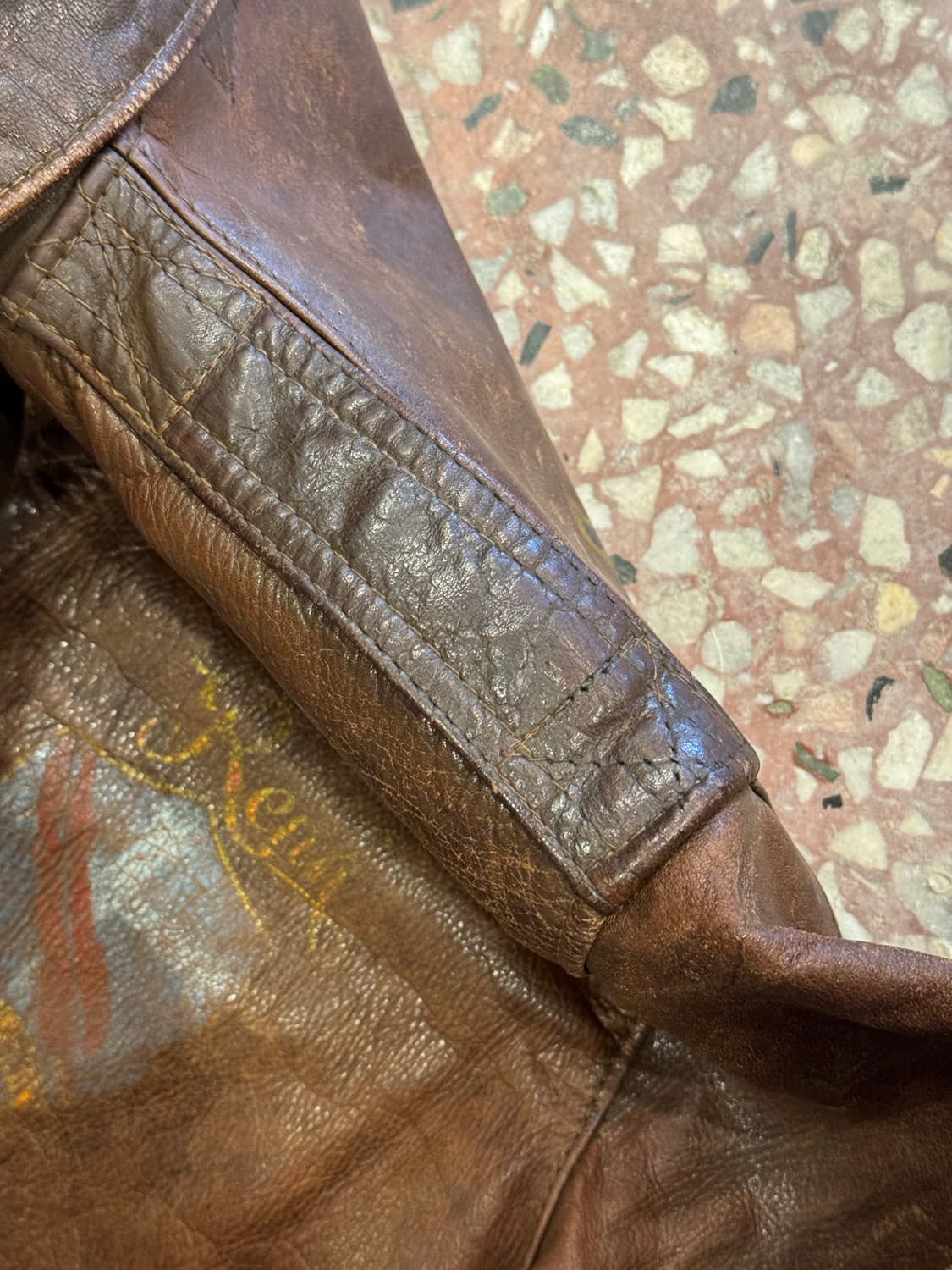 40s USAAF A-2 Flight Jacket (38) 상품이미지7