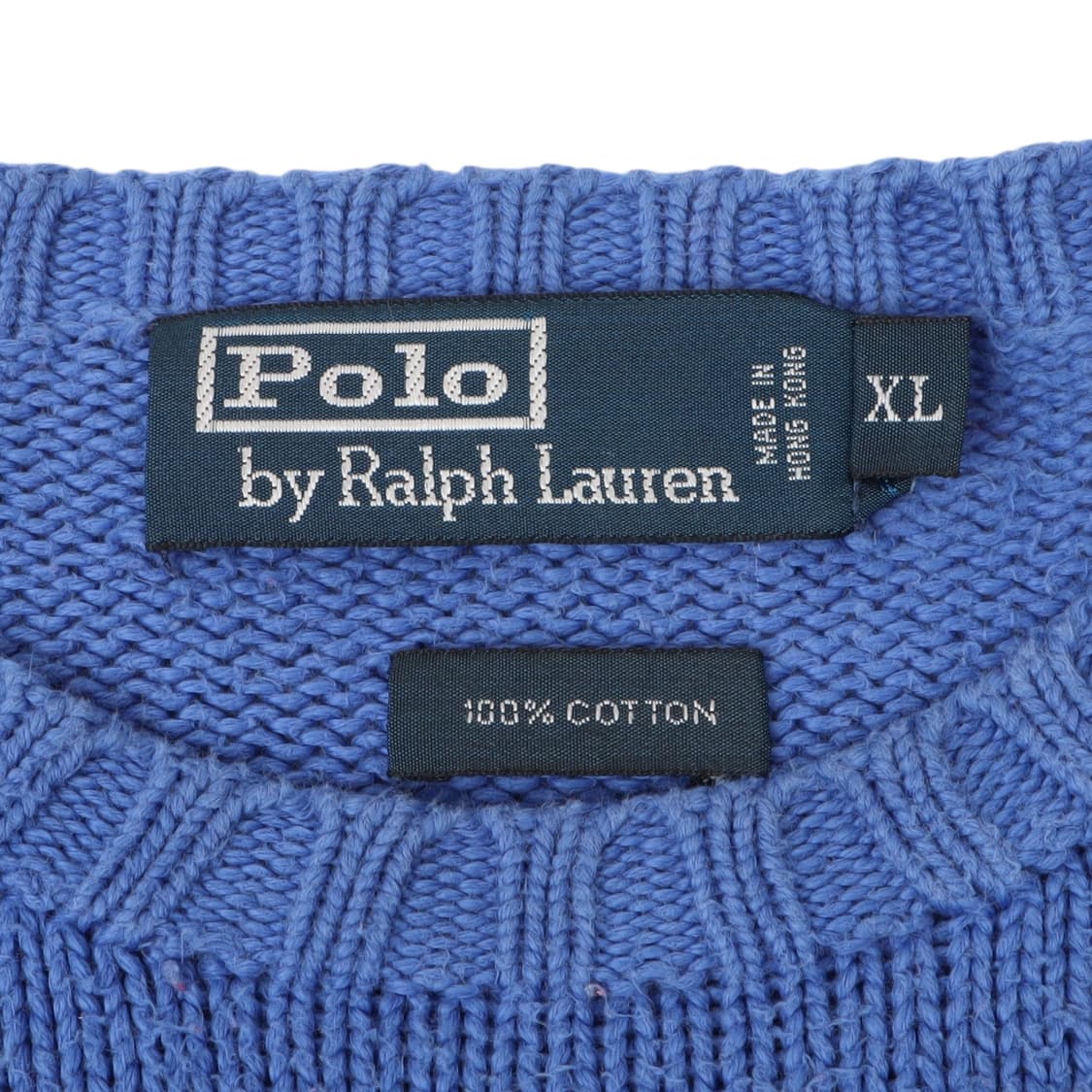 폴로 랄프로렌 블루 베이직포니 라운드 니트 상품이미지8