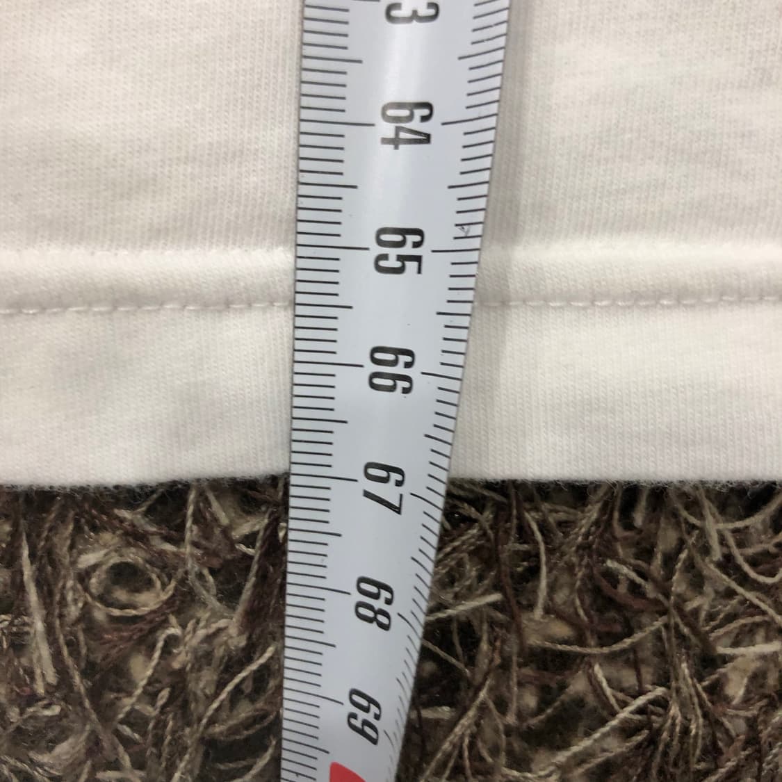 M 엠포리오 아르마니 로고 화이트 반팔 티셔츠 상품이미지6